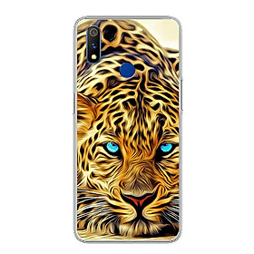 Ốp lưng cho Realme 3 Pro - 0227 CHEETAH01 - Silicone dẻo - Hàng Chính Hãng