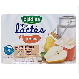 Sữa chua nguội Pháp BLEDINA/ NESTLE Vị Lê ( 6 hũ *55g)