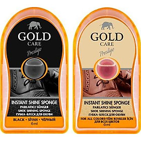 Combo 02 Xi Mút Đánh Bóng Giày, Da GoldCare GC4019