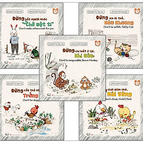 Kỹ Năng Rèn Luyện Thói Quen Tốt - Song Ngữ (Bộ 5 Cuốn)