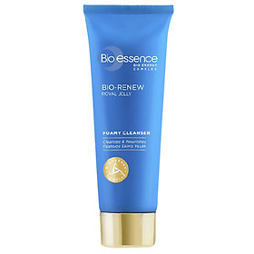 Sữa Rửa Mặt Sữa Ong Chúa + ATP Cho Da Hỗn Hợp Và Dầu Bio-Essence (100g)