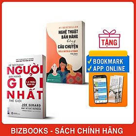 Hình ảnh Combo 2 Cuốn Nghệ Thuật Bán Hàng Băng Câu Chuyện, Để Trở Thành Người Bán Hàng Giỏi Nhất Thế Giới