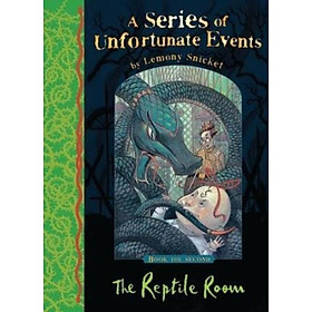 Sách - The Reptile Room by Lemony Snicket (UK edition, paperback)