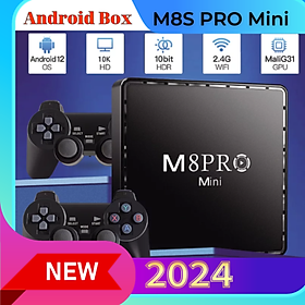 Mua Box M8 PRO Mini - Kết Hợp tay cầm chơi Game - Hơn 10.000 Game  - Xem Truyền Hình Miễn Phí - Box Thế Hệ Mới - Hàng Nhập Khẩu