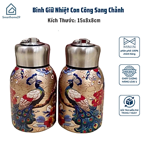 Mua Bình Giữ Nhiệt Mini Con Công Sang Chảnh 300ml Lõi Inox Cao Cấp - Giữ Nhiệt Lâu  Dùng Đi Học Đi Làm - HÀNG CHÍNH HÃNG MINIIN