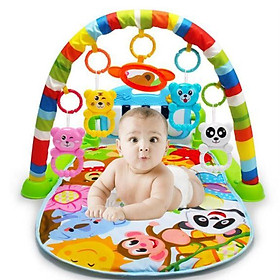 Thảm Nhạc Hình Đàn Piano Chú Khỉ (Giao Đúng Mẫu)