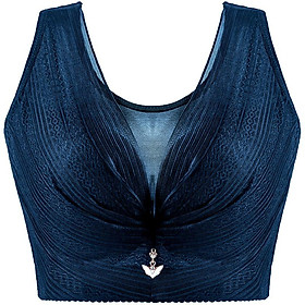 Độ Phủ Áo Lót Ngực Cho Nữ Plus Kích Thước Không Dây Push Up Áo Lingeire C D E Cup Nữ Bralette - E