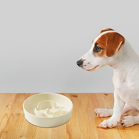 Pet Dog Slow Feeder Bowl Food Plate Puzzle Bowls for Dogs Pet Supplies Kitty