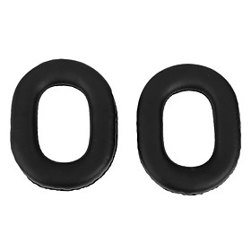 1 Pair Replacement Ear Pads Cushions for   RP-HTX7 Headphones Black