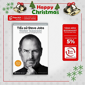 Hình ảnh [Einstetin Books] Tiểu sử Steve Jobs (Bìa cứng)