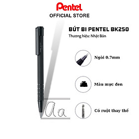 Bút bi bấm Pentel BK250_A