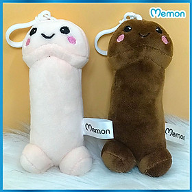 Móc khóa Con Ciu bông cao cấp - Hàng chính hãng Memon - Đồ chơi thú nhồi bông móc khóa con ciu, Kích thước 15cm, nhung mềm mịn, đàn hồi tốt, bền đẹp dễ sử dụng và an toàn cho trẻ nhỏ.