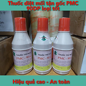 Thuốc diệt mối dạng bột xịt PMC 90 loại tốt bột hồng- nên mua kèm hộp nhử mối để hiệu quả tối ưu nhất