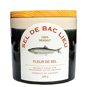 MUỐI BẠC LIÊU - FLEUR DE SEL 500G