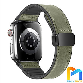 Dây da cho Apple Watch series 10/ 9/ 8/ 7/ 6/ 5/ 4/ 3/ SE/ Ultra/ Ultra 2 (DD)