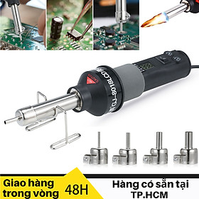 Mua Máy khò nhiệt cầm tay đa năng  phụ kiện đi kèm với màn hình kỹ thuật số (EU cắm 220V)