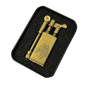 Mua Bật Lửa Xăng Đá Kiểu Cổ  Bằng Đồng Nguyên Chất JF-005B