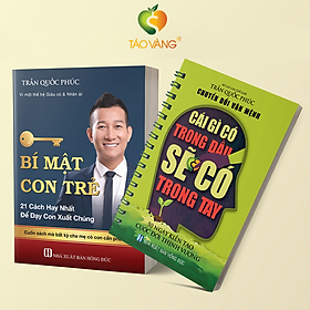 [Download Sách] Combo Sách Bí Mật Con Trẻ + Cái Gì Có Trong Đầu Sẽ Có Trong Tay (Tặng khóa học Nuôi Dạy Con - Giải Mã Sách Bí Mật Con Trẻ)