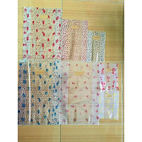 Mua 100gr túi pp trong túi nilon trong in/ không in họa tiết