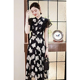 ĐẦM XÒE BƯỚM TAY CÁNH TIÊN KÈM NỊT