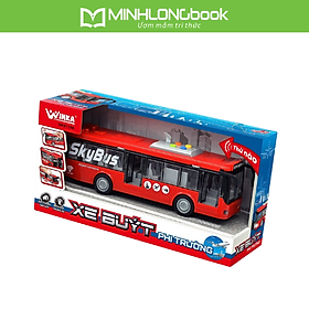Đồ Chơi Duka: Xe Buýt Phi Trường (Màu Đỏ) DK81198