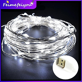 Mua Dây đèn LED 5m 50 bóng có phích cắm USB trang trí nhà cửa