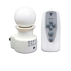 Đui đèn điều khiển từ xa bằng remote GG24h