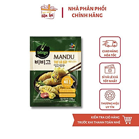 Bánh Mandu CJ Bibigo Nhân Thịt Hải Sản Thịt và Bắp gói 175g - 350g