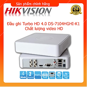 Mua Đầu ghi hình 4/8/16 kênh Turbo HD 3.0-4.0 DVR DS-7104HGHI-F1 DS-7104HQHI-K1 DS-7108HQHI-K1 DS-7116HQHI-K1 - Hàng Chính Hãng
