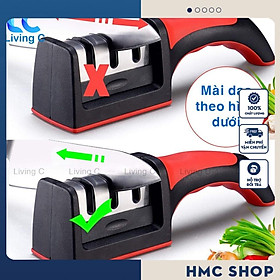 Mua Dụng cụ mài dao kéo 3 cấp độ cầm tay  mài dao nhanh bén siêu tiện lợi