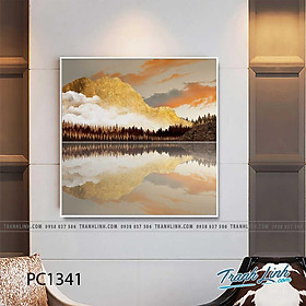 Bộ tranh Canvas treo tường trang trí phòng khách PHONG CẢNH PC1341