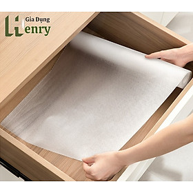 Mua Tấm Lót Tủ Bếp Tấm Lót Bảo Vệ Tủ Lạnh Chống Bẩn Dầu Mỡ Chống Trượt Chống Ẩm Mốc - Cuộn 150cmx45cm - Hàng Chính Hãng HENRYSA