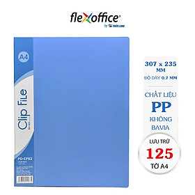 Bìa kẹp A4 Flexoffice FO-CF02