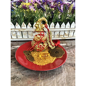 Mua Bộ combo đồ thờ cúng Cầu Tài Lộc  kích lộc trang trí bàn thờ ông thần tài thổ địa