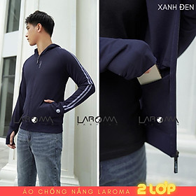 LAROMA Áo Chống Nắng Nam Vải Coolair UV 1 - 2 Lớp | UPF50+ | Vải Thơm | Làm Mát | Thoáng Khí | Thời Trang | Đa Dụng