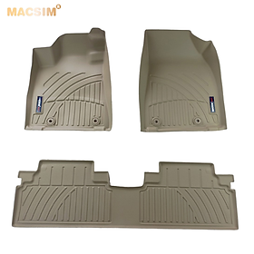 Thảm lót sàn xe ô tô Lexus_RX 2015 - nay Nhãn hiệu Macsim chất liệu nhựa TPV (màu be)