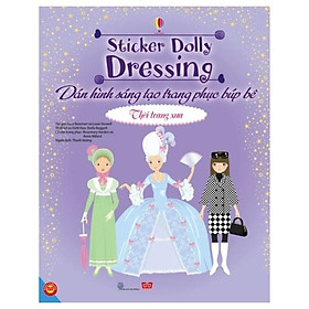 Sách Dán Hình Sáng Tạo Trang Phục Búp Bê - Thời Trang Xưa