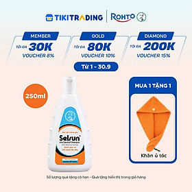 Dầu gội Selsun chống gàu, sạch gàu & hết ngứa da đầu Selsun Anti-Dandruff Shampoo 250ml