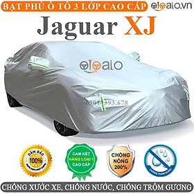Bạt phủ xe ô tô Jaguar XJ vải dù 3 lớp CAO CẤP BPXOT