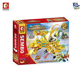 Đồ chơi lắp ráp, xếp hình SEMBO BLOCK – Kỵ Sĩ Rồng