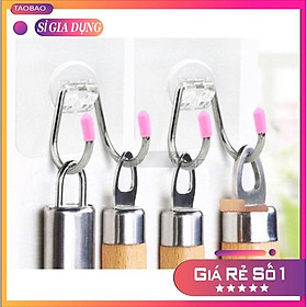 Mua móc inox dán tường chữ v siêu dính