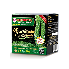 Rong Nho Trường Thọ - Top 1 TIKI - Số 1 Amazon Hoa Kỳ, Đạt Tiêu Chuẩn Chất Lượng FDA