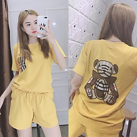 Set bộ đồ đùi gấu mặc nhà siêu dễ thương có nhiều màu / có size XXL