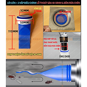 Mua Van Ngăn Mùi Hôi Cống Silicone Chống Côn Trùng Lõi Chặn Mùi Hôi Thoát Sàn Hiệu Quả Tiện Lợi