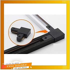 Mua Đầu nối thanh ray đèn rọi  đầu nối góc và đầu nối thẳng 2 màu