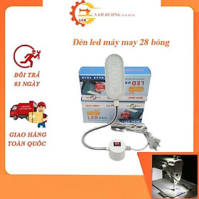 Mua Đèn led máy may nam châm 28 bóng juki sáng trắng   đèn led máy may có nam châm