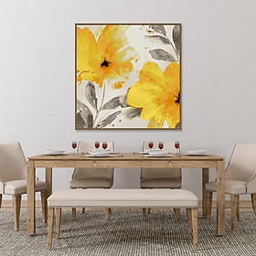 Mua Tranh Canvas Hoa Vàng Trang Trí Treo Tường