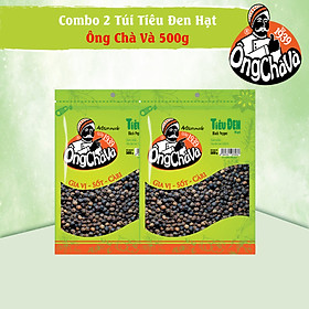 Combo 2 Túi Tiêu Đen Hạt Ông Chà Và 500g (Black Pepper)