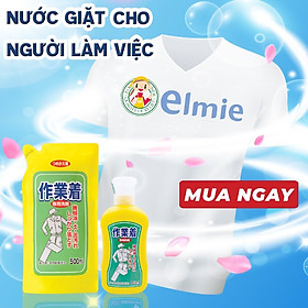 Nước giặt quần áo dành cho người làm việc Elmie – Túi 500ml