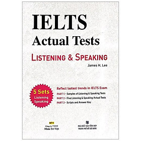 IELTS Actual Test Listening & Speaking (Kèm CD)